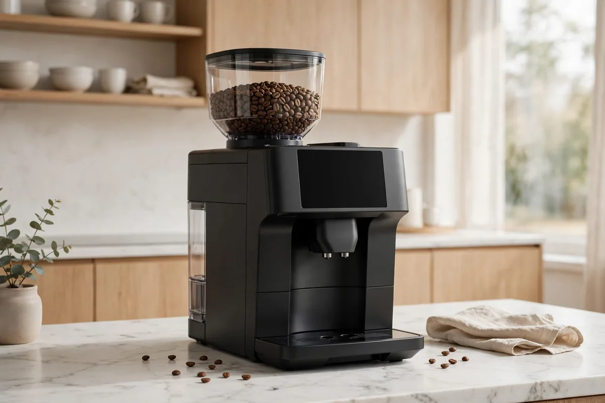 Kaffeevollautomat in der Küche
