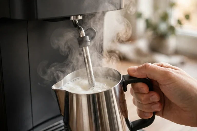 Kaffeevollautomat in der Küche