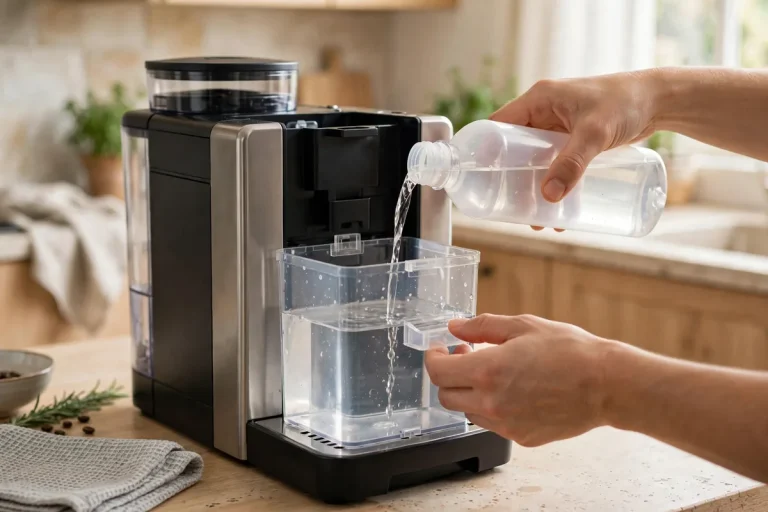 Kaffeevollautomat Pflege